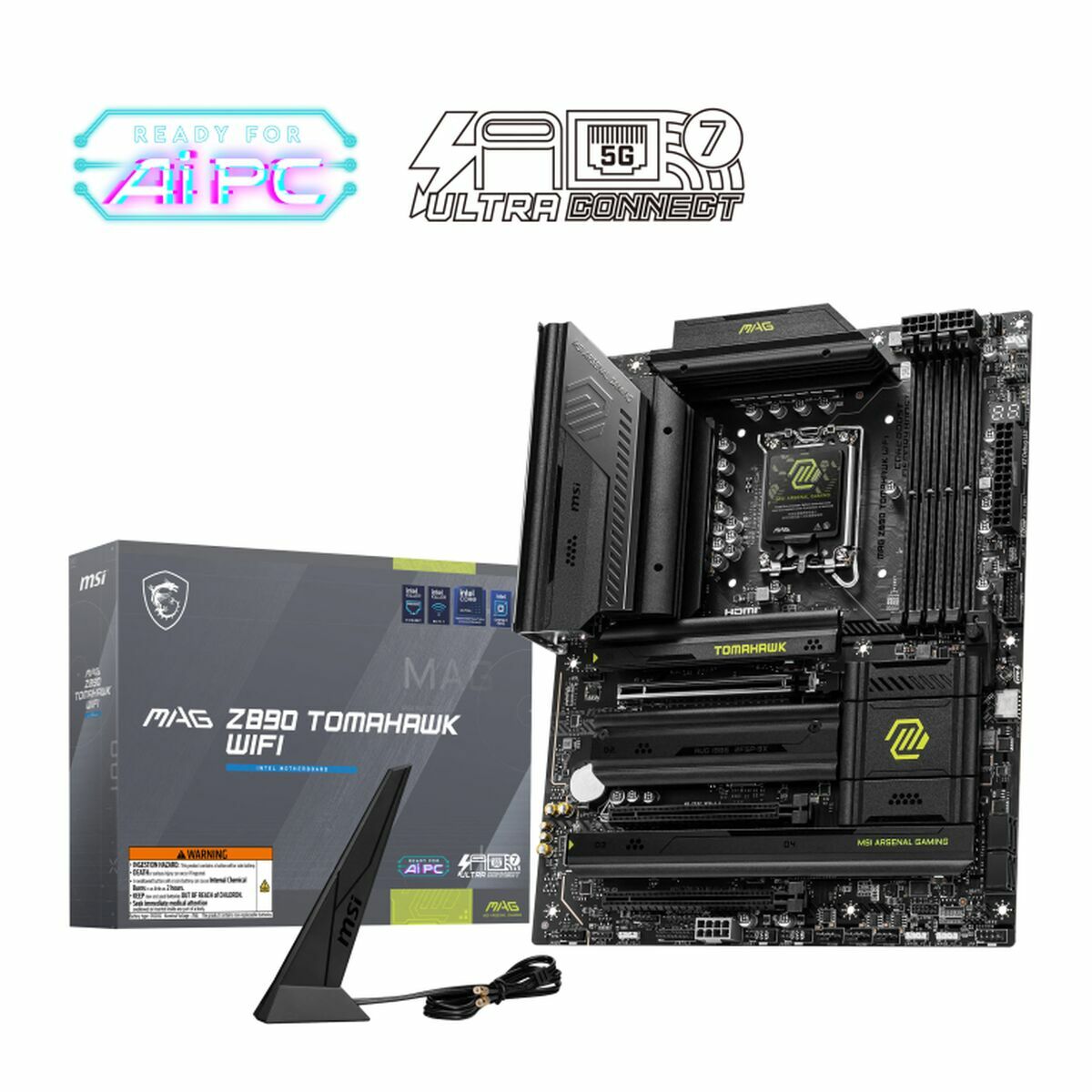 Mātesplate MSI MAG Z890 TOMAHAWK WIFI